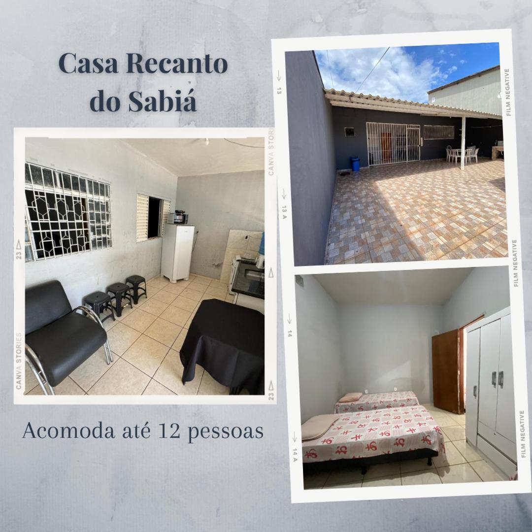 Casas De Temporadas - Hotel Recanto Do Sossego Uberlândia エクステリア 写真